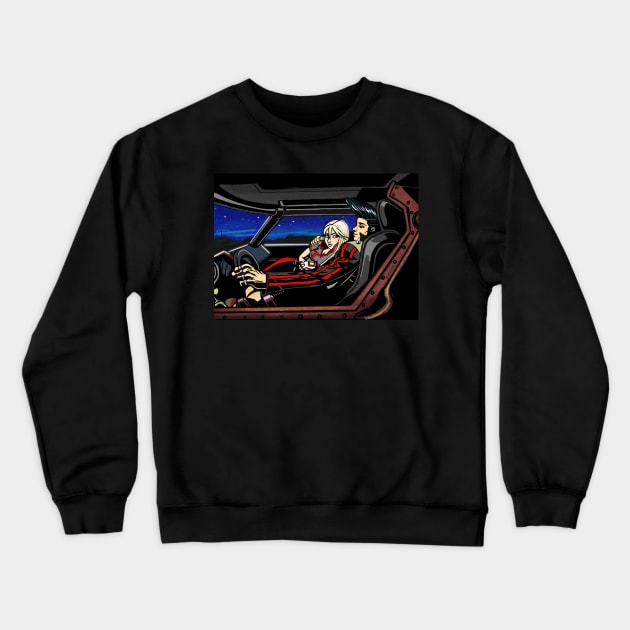 Redline Crewneck Sweatshirt by Taniland